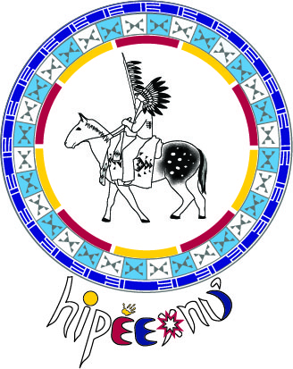 hipeexnu logo with horse and rider