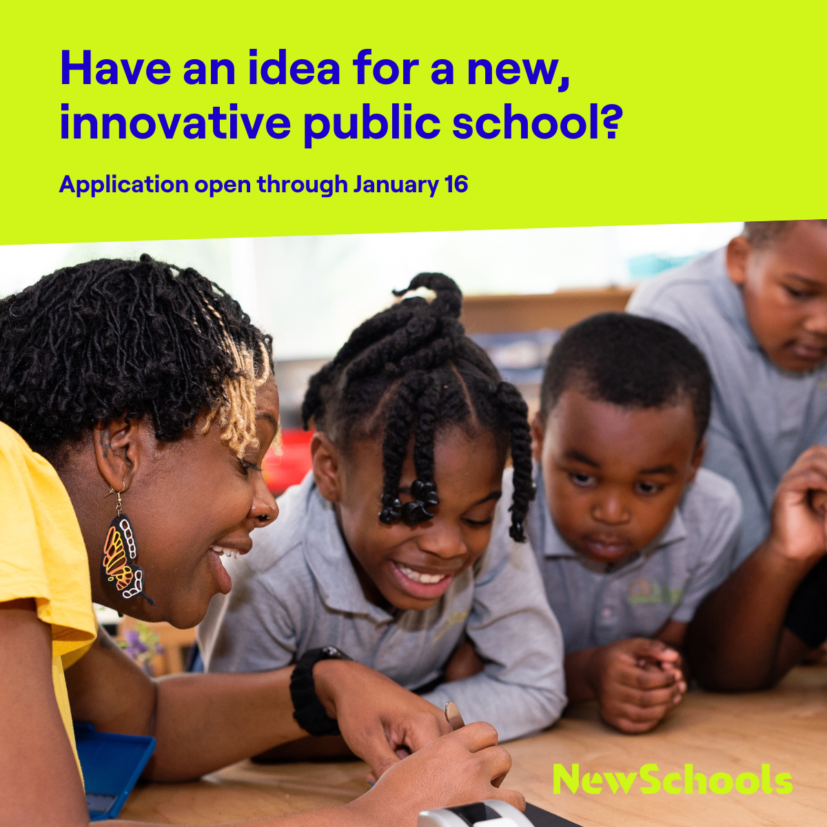Innovative Schools Funding Opportunity NewSchools Venture Fund